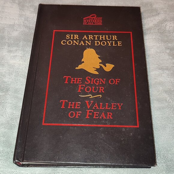 Book Sir Arthur Conan Doyle Collectible Mystery Sign of Four Valley of Fear - Picture 1 of 8